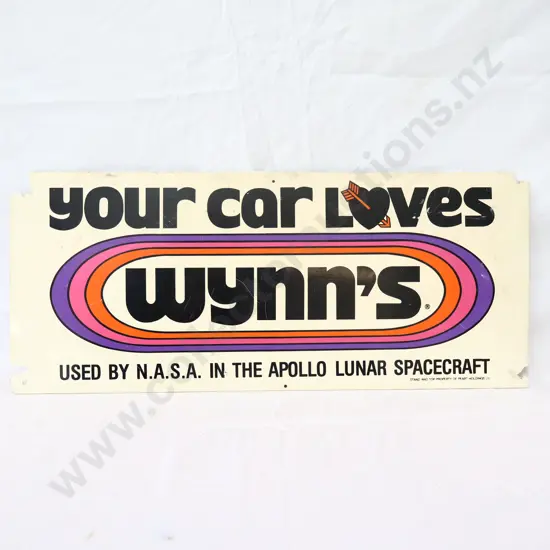 Your Car Loves Wayne Plastic Sign