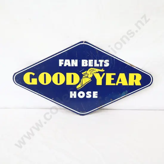 Goodyear Fanbelts And Hoses Tin Sign