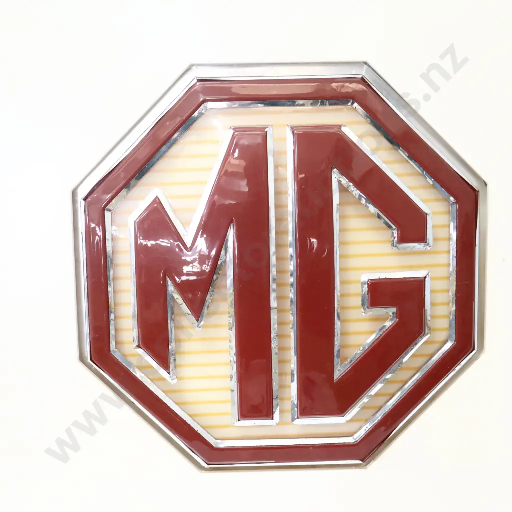 Vintage MG Dealership Sign Image 1++