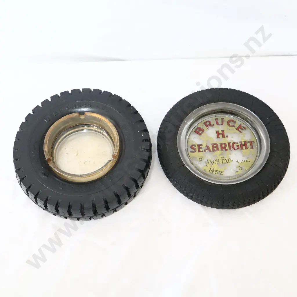 General And Bruce H Seabright Tyre Ashtrays Image 1++