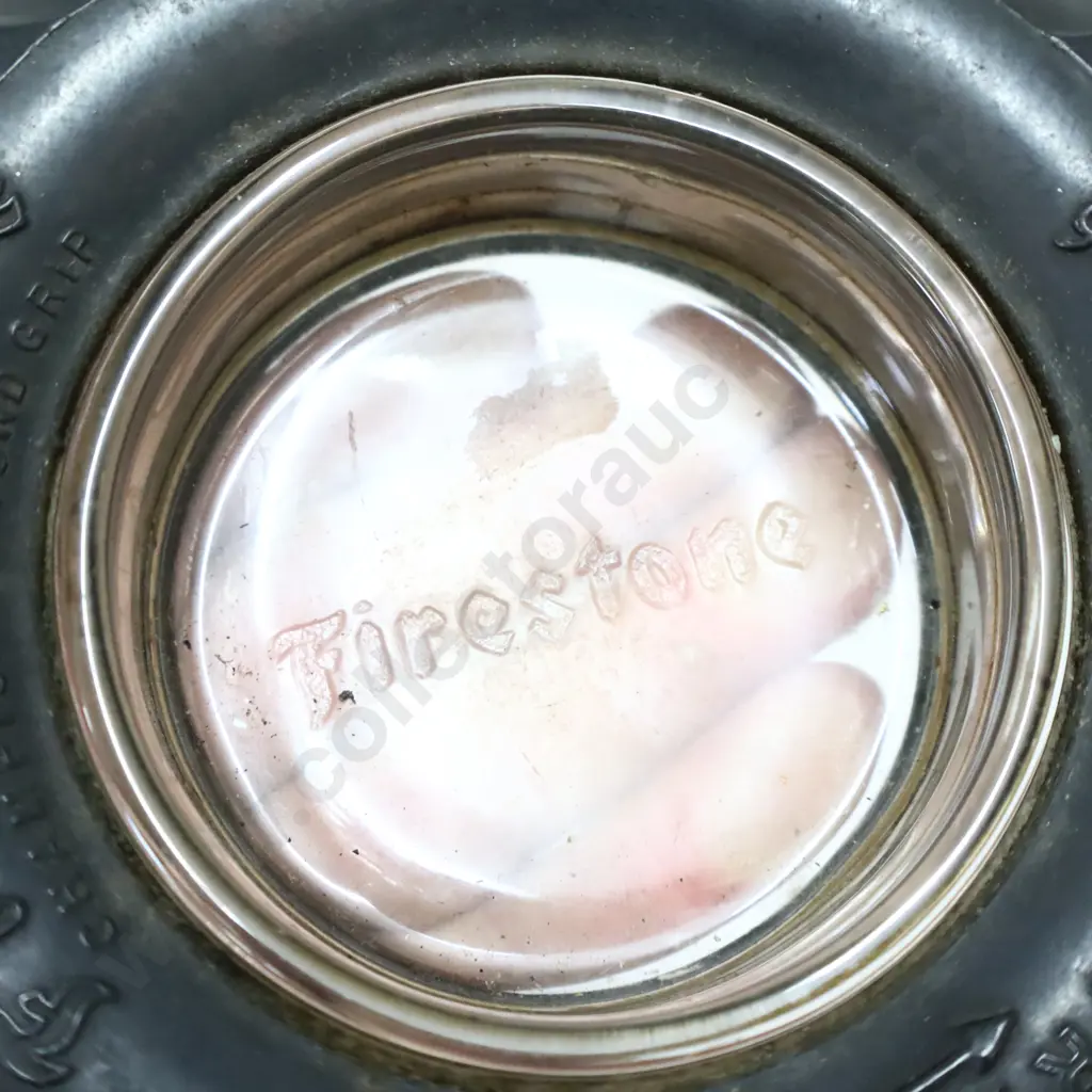 NEW OLD STOCK Firestone and Firestone Tractor Ashtray Image 1++