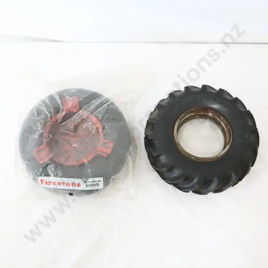 NEW OLD STOCK Firestone and Firestone Tractor Ashtray