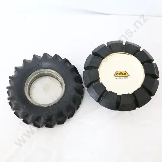 Oteco And Firestone Ashtrays