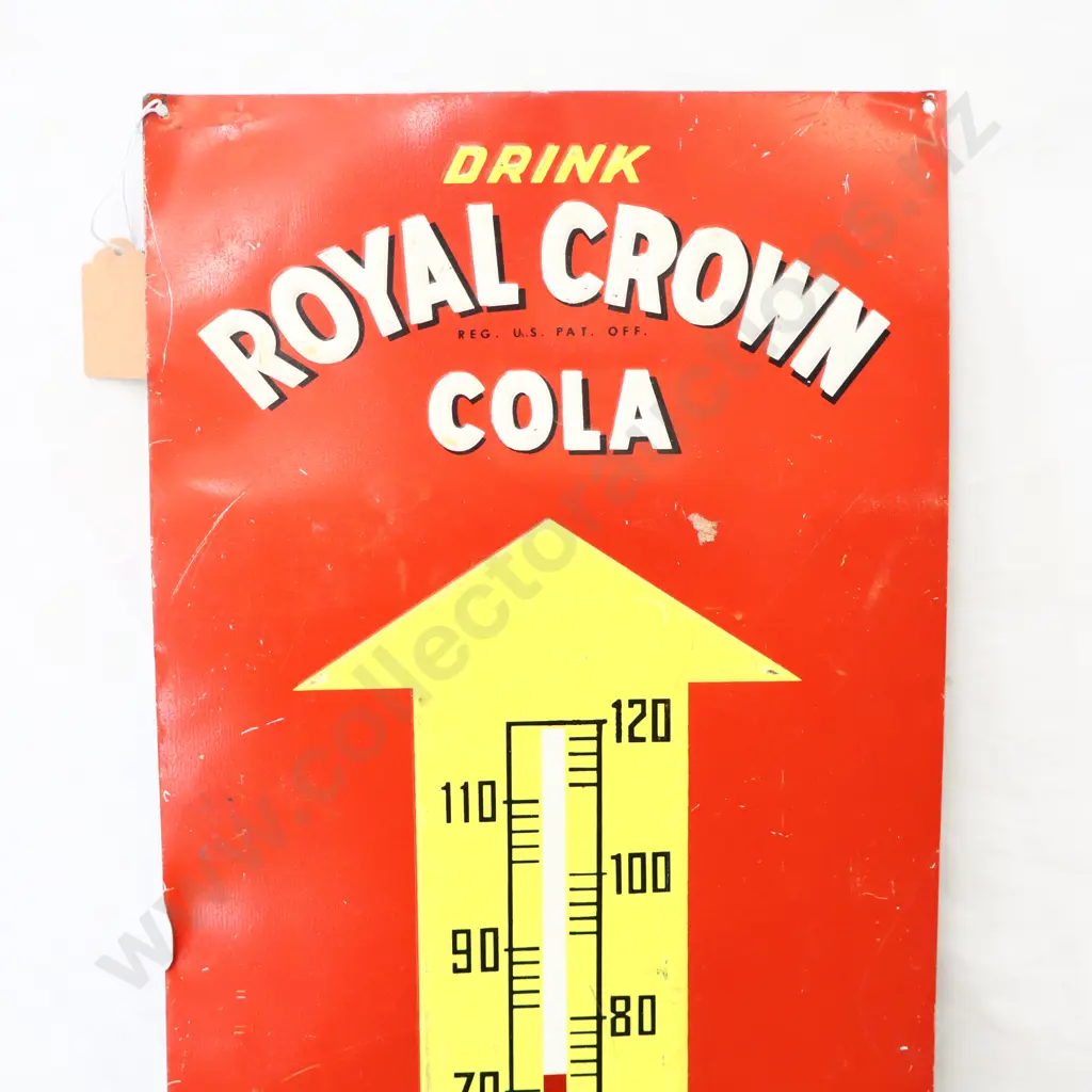 Royal Crown Coca Cola Tin Sign Image 1++