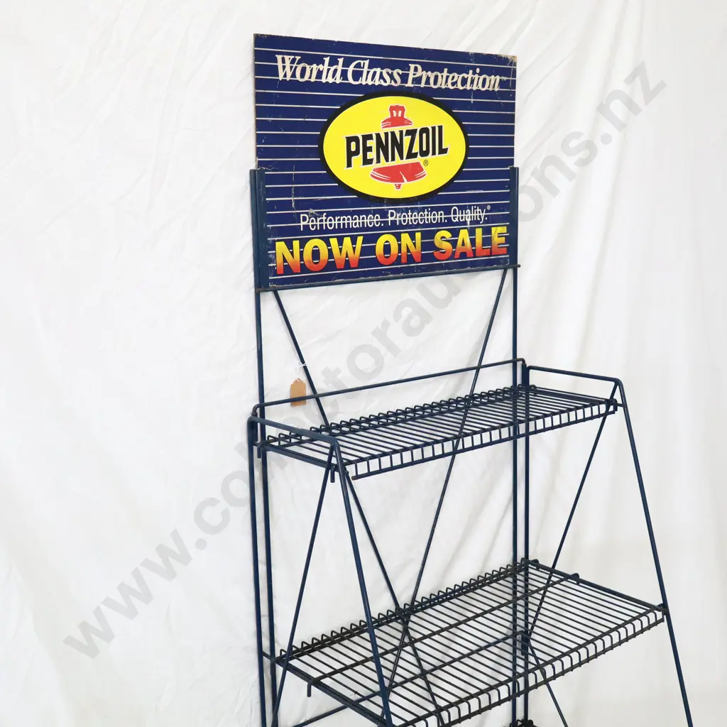 Pennzoil Advertising Stand There Are No Limits Image 1++