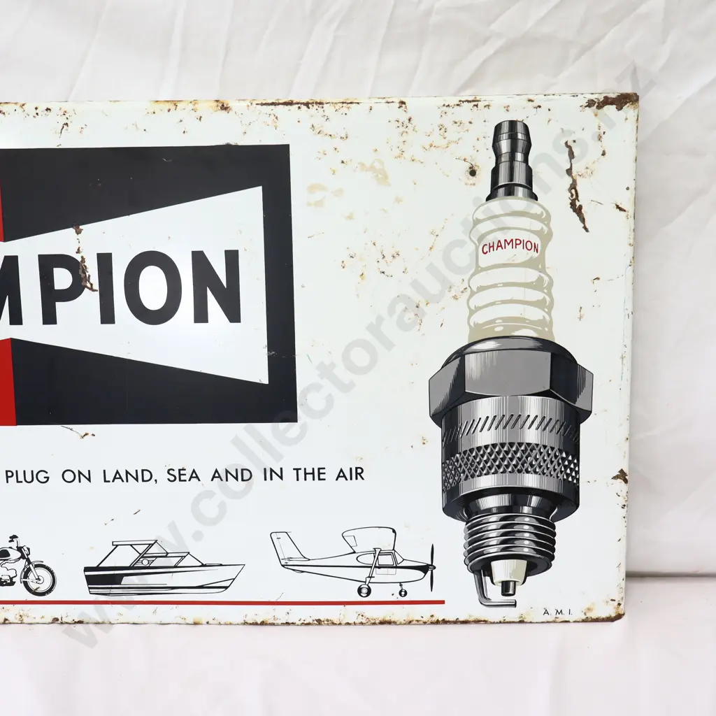 Champion Spark Plugs Sign Image 1++