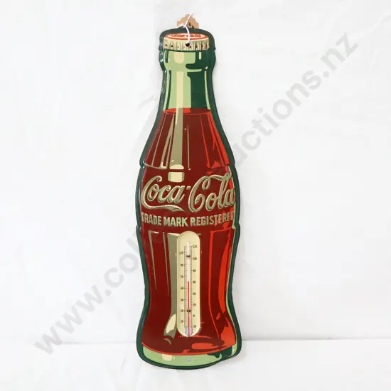 Diecut And Pressed Coca Cola Bottle Thermometer