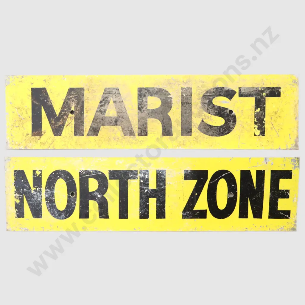Ex Carlow Park Double Sided North Sign/ Marist Image 1++