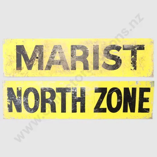 Ex Carlow Park Double Sided North Sign/ Marist