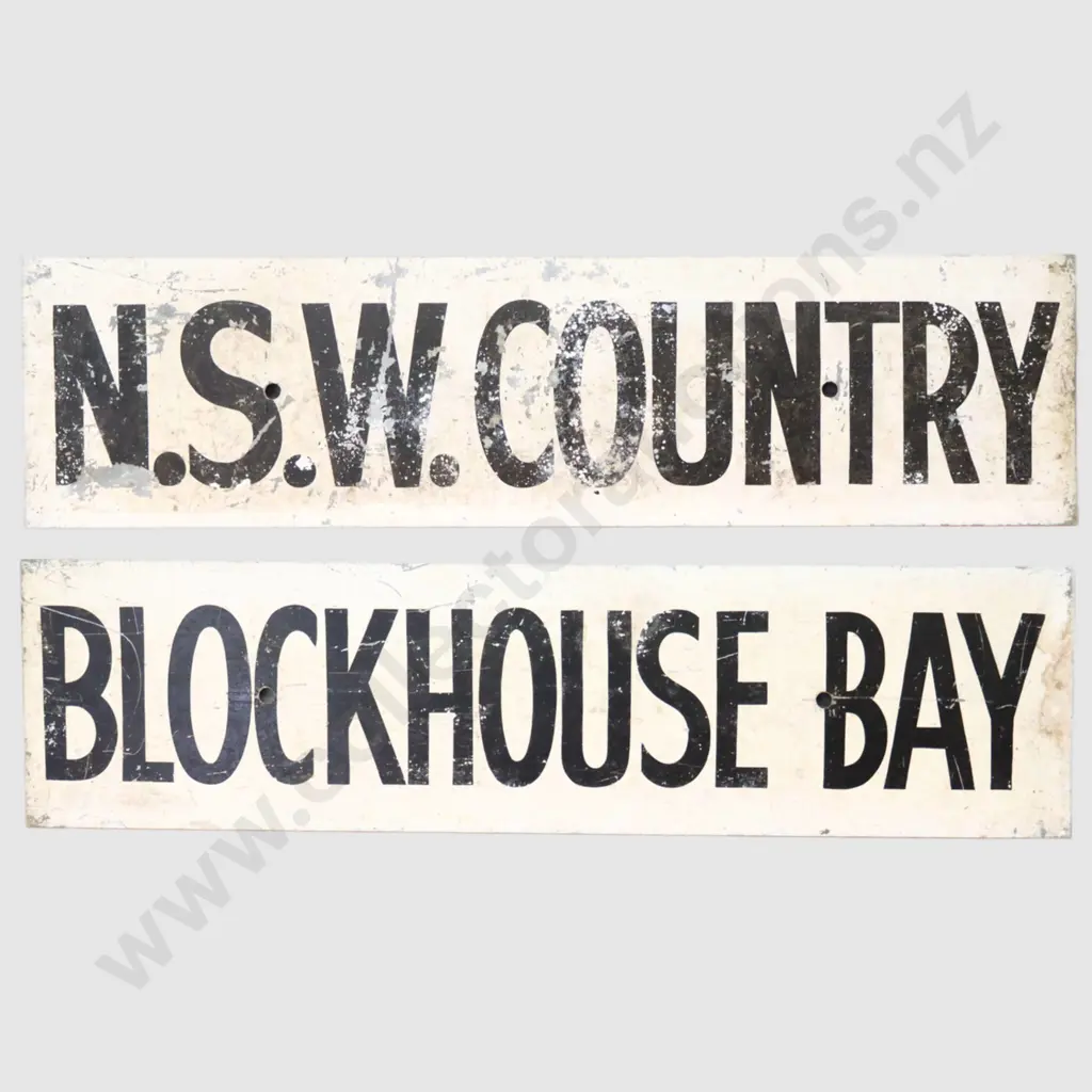 Ex Carlow Park Double Sided NSW County/Blockhouse Bay Image 1++