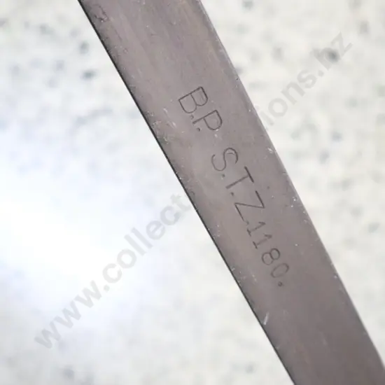 Brass Forecourt Petrol Tank Depth Stick Stamped BP