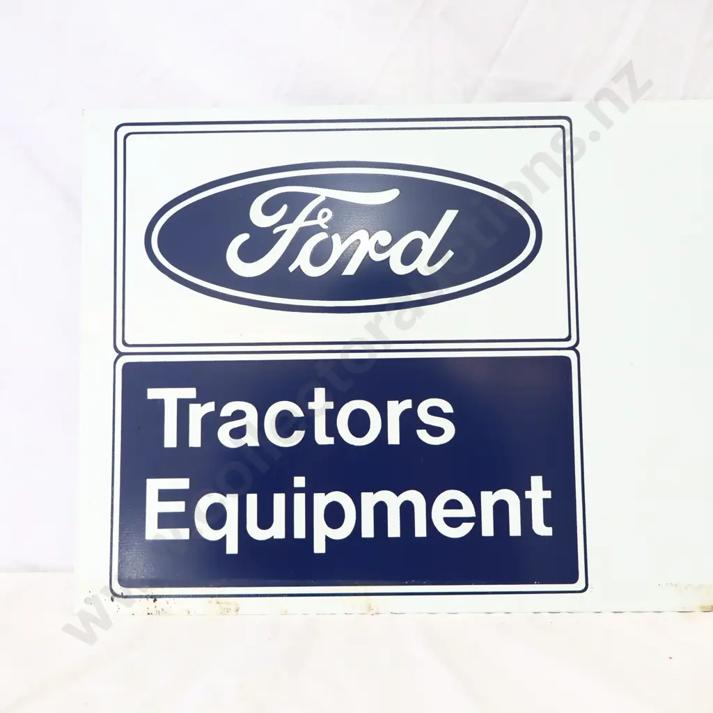 NEW OLD STOCK Ford Equipment Tractor Sign Image 1++