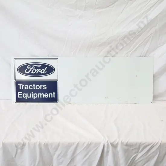 NEW OLD STOCK Ford Equipment Tractor Sign