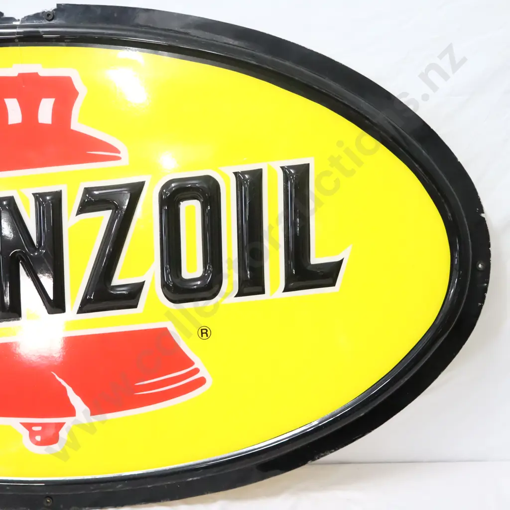 Pennzoil Oval Sign Medium A/F Image 1++