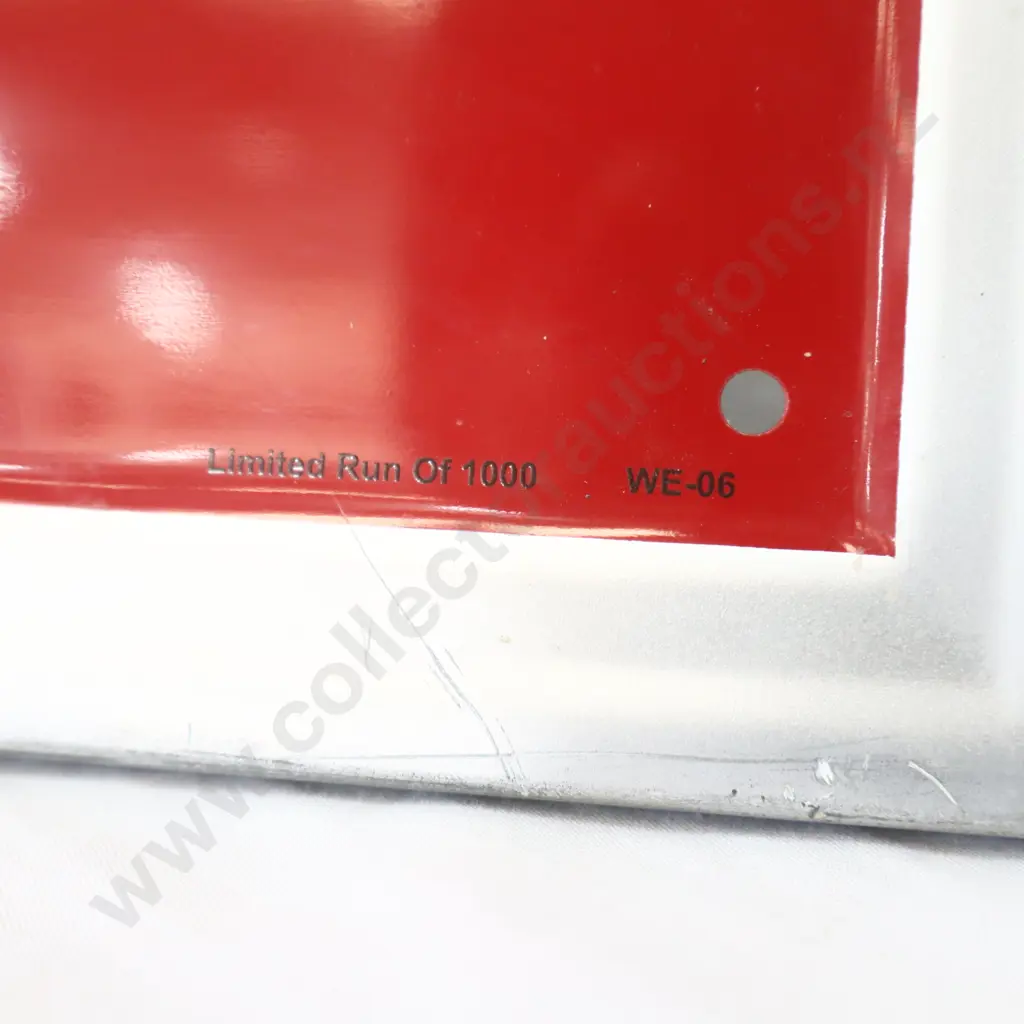 Pause…Drink Coca Cola Tin Embossed Sign Image 1++