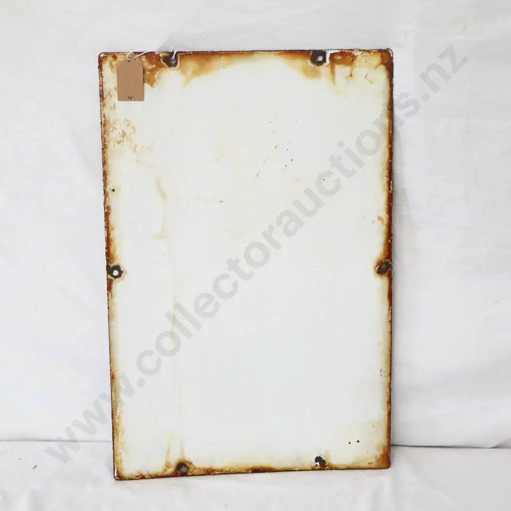 Texaco Firecheif  Enamel Petrol Bowser Sign Dated 1947 Image 1++