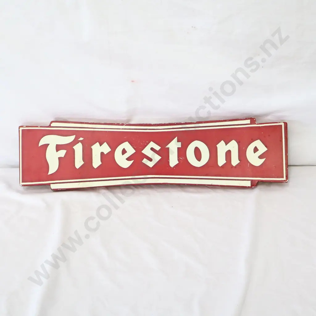 REPRODUCTION Firestone Sign Image 1++