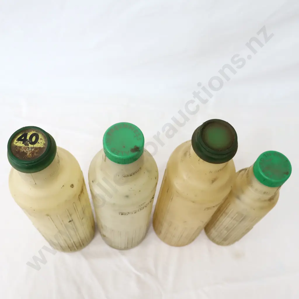 BP Plastic Oil Bottles x 4 Image 1++