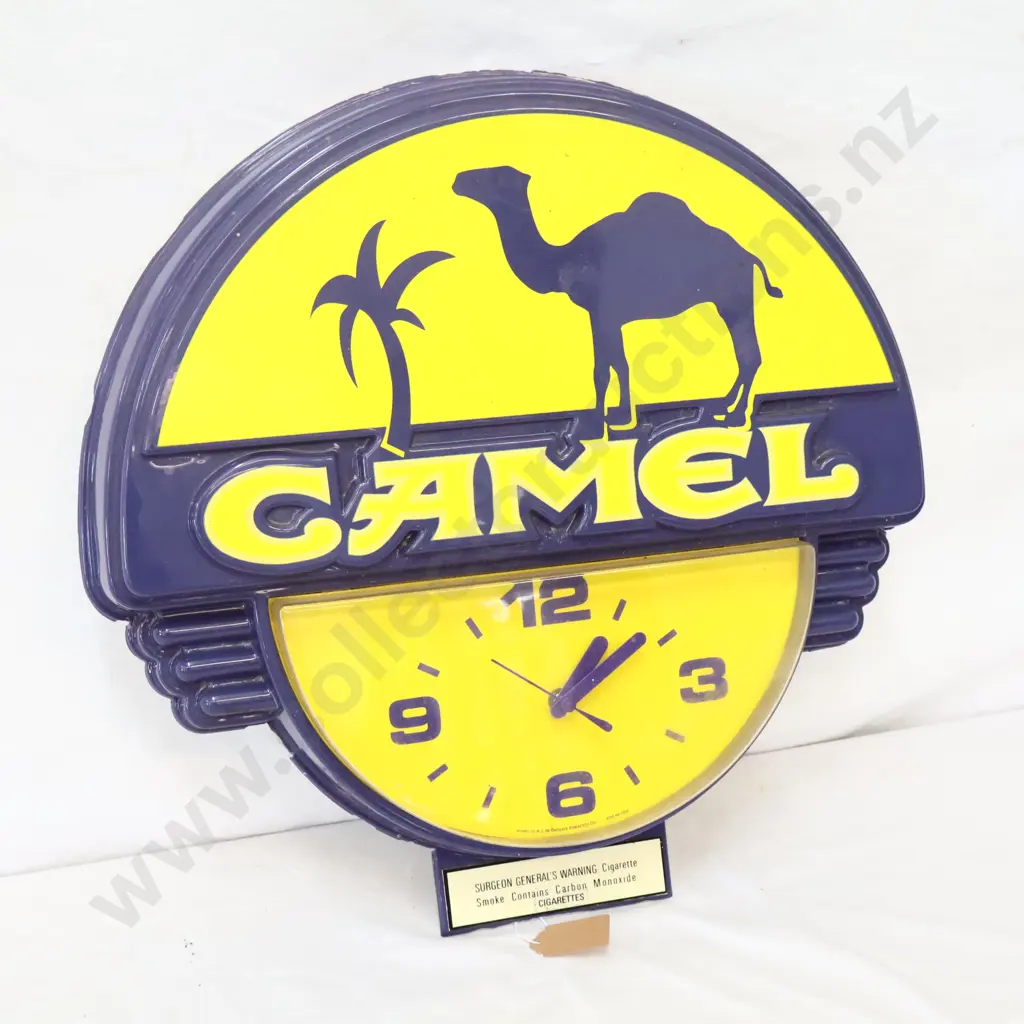 Camel Cigarettes Advertising Clock Image 1++