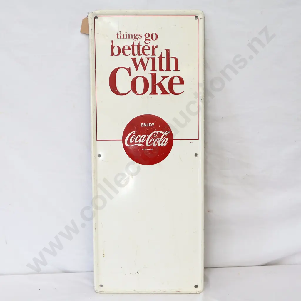 Coca Cola verticle Menu Sign Image 1++