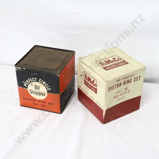 NEW OLD STOCK Fomoco And Perfect Cirlce Piston Ring Sets