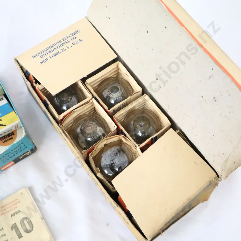 Westinghouse Lamps, Warrant Book and Matches Image 1++