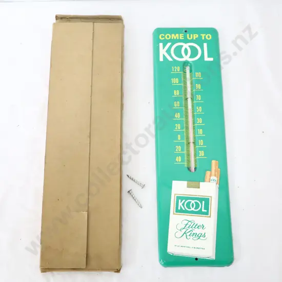 NEW OLD STOCK Kool Cigarettes Thermometer