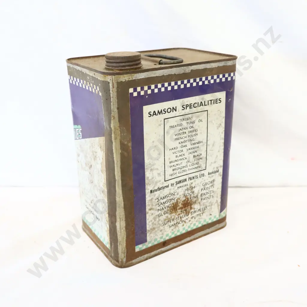 NEW OLD STOCK Samson Paint Tin Image 1++