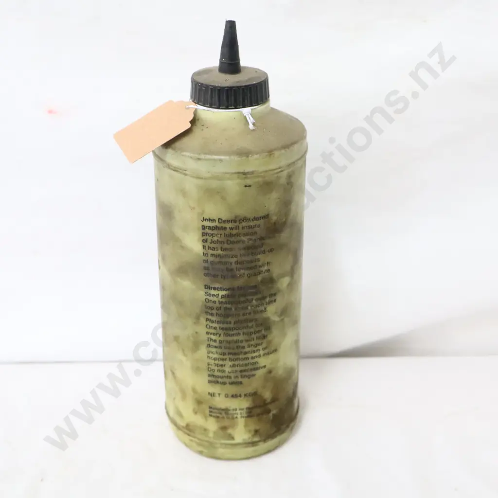 UNUSUAL Plastic John Deere Powered Graphite Pottle Image 1++