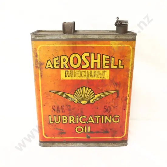 RARE Aeroshell Lubricating Oil Tin