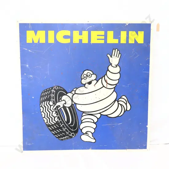 A Tin Michelin Sign