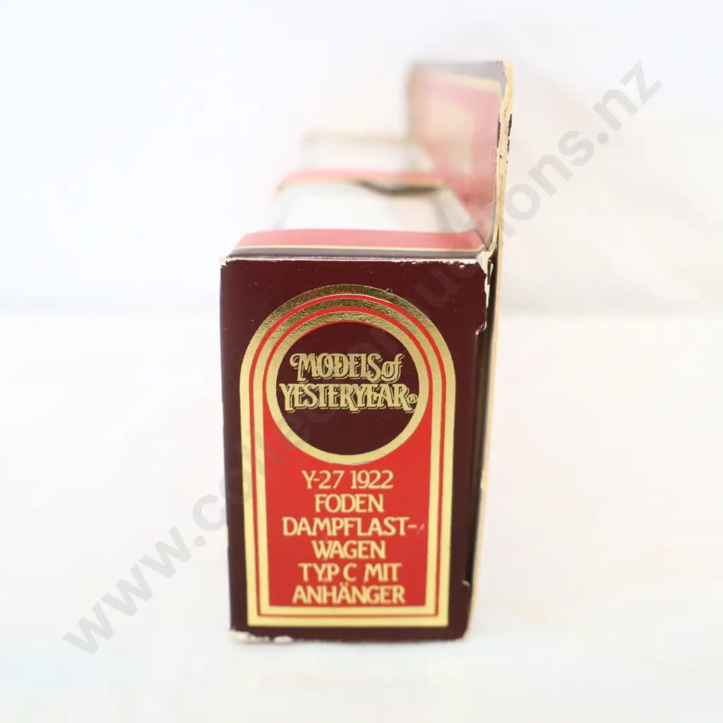 Matchbox models of yesteryear Y-27 1922 Foden 'C' Type Steam Wagon and Trailer  Image 1++