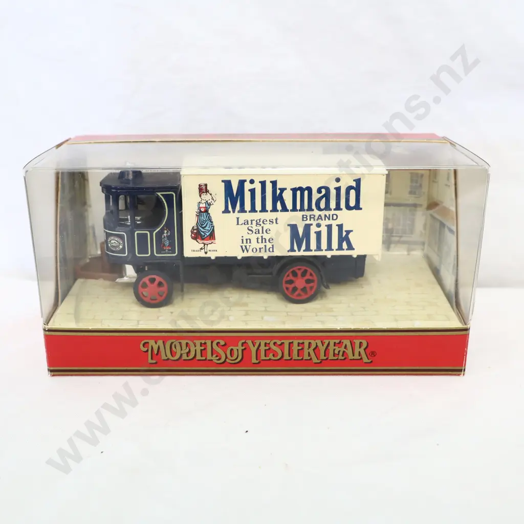 Matchbox models of yesteryear Y-37 1929 Garrett Steam Wagon scale 1:59 Milkmaid  Image 1++