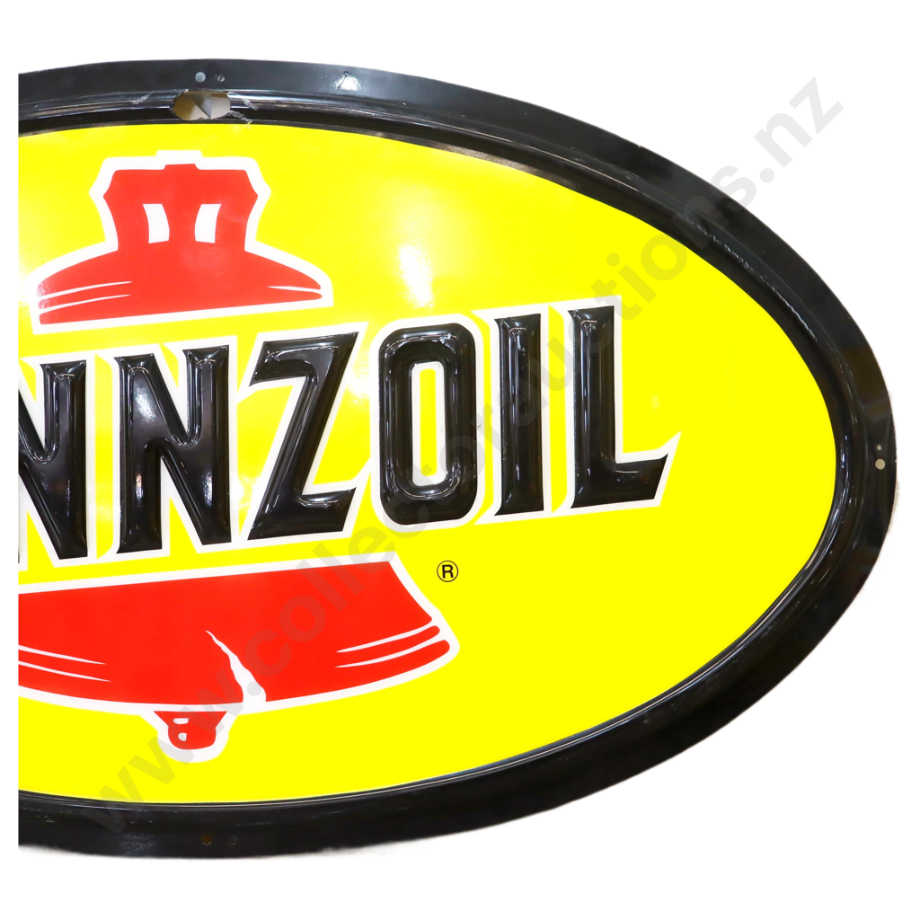 Pennzoil Embossed Sign Image 1++