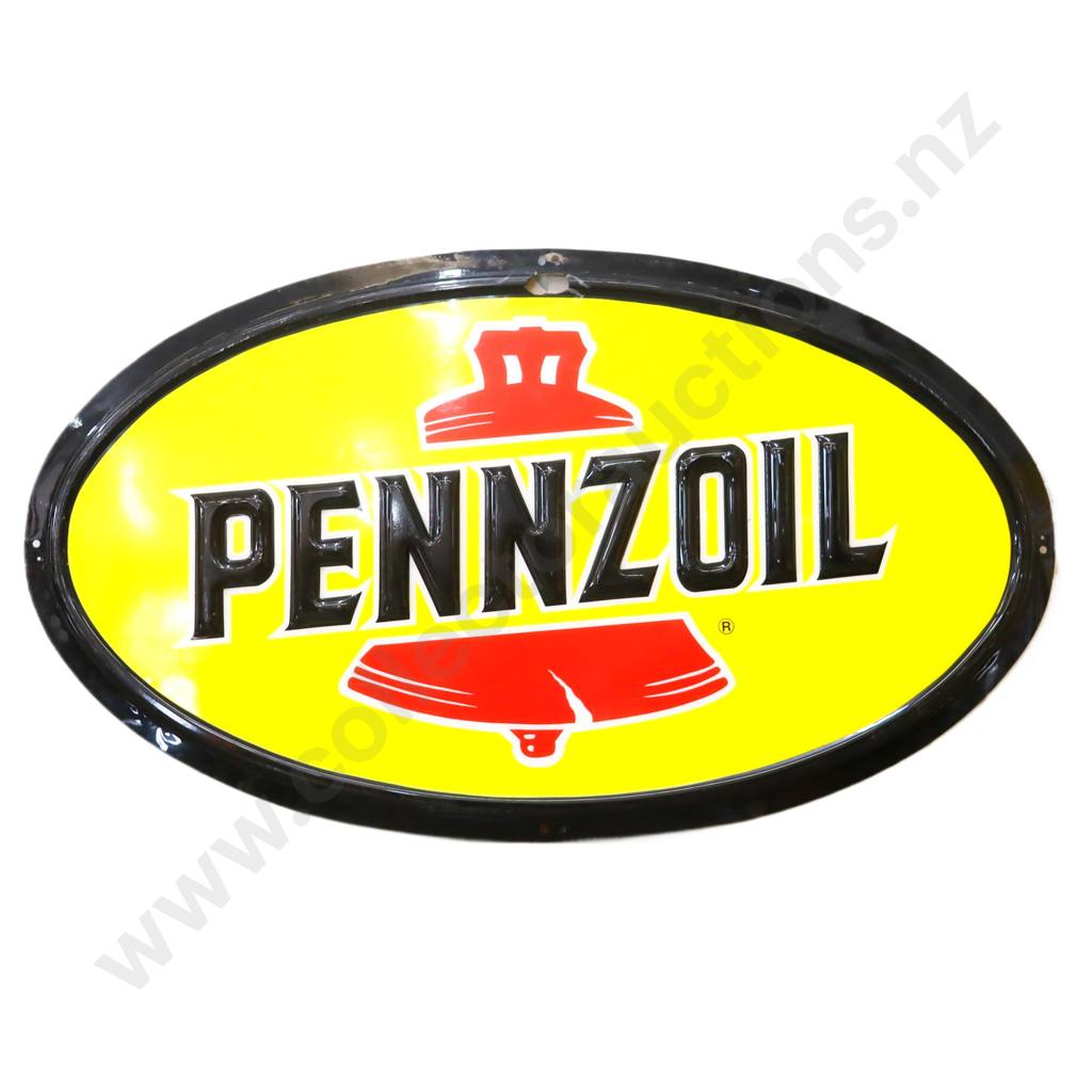 Pennzoil Embossed Sign Image 1++