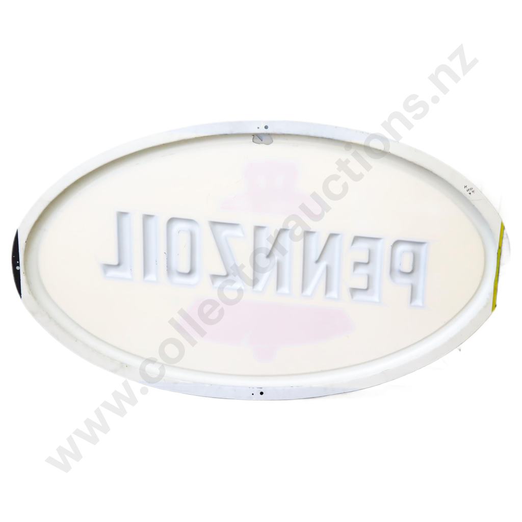 Pennzoil Embossed Sign Image 1++