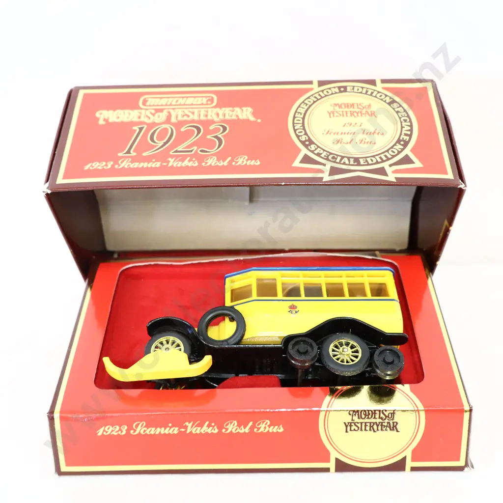Matchbox models of yesterday Y16 1923 Scania Vabis Post Bus  Image 1++