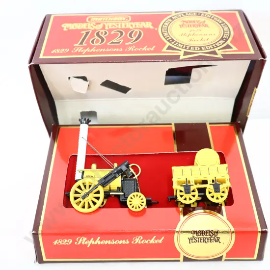 Matchbox models of yesteryear  Y-12 1829 Stephensons Rocket 
