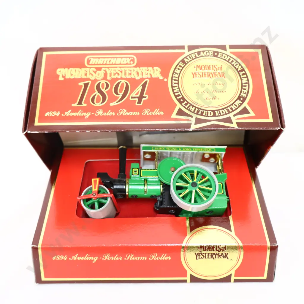 Matchbox models of yesteryear Y-21 1894 Aveling - Porter Steam Roller  Image 1++