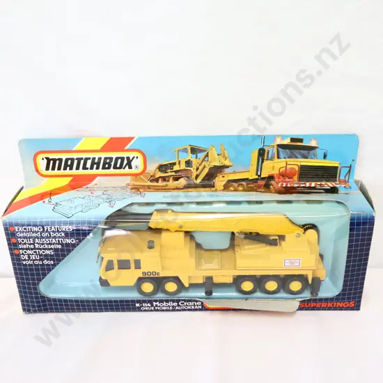 Matchbox K-114 Mobile crane 