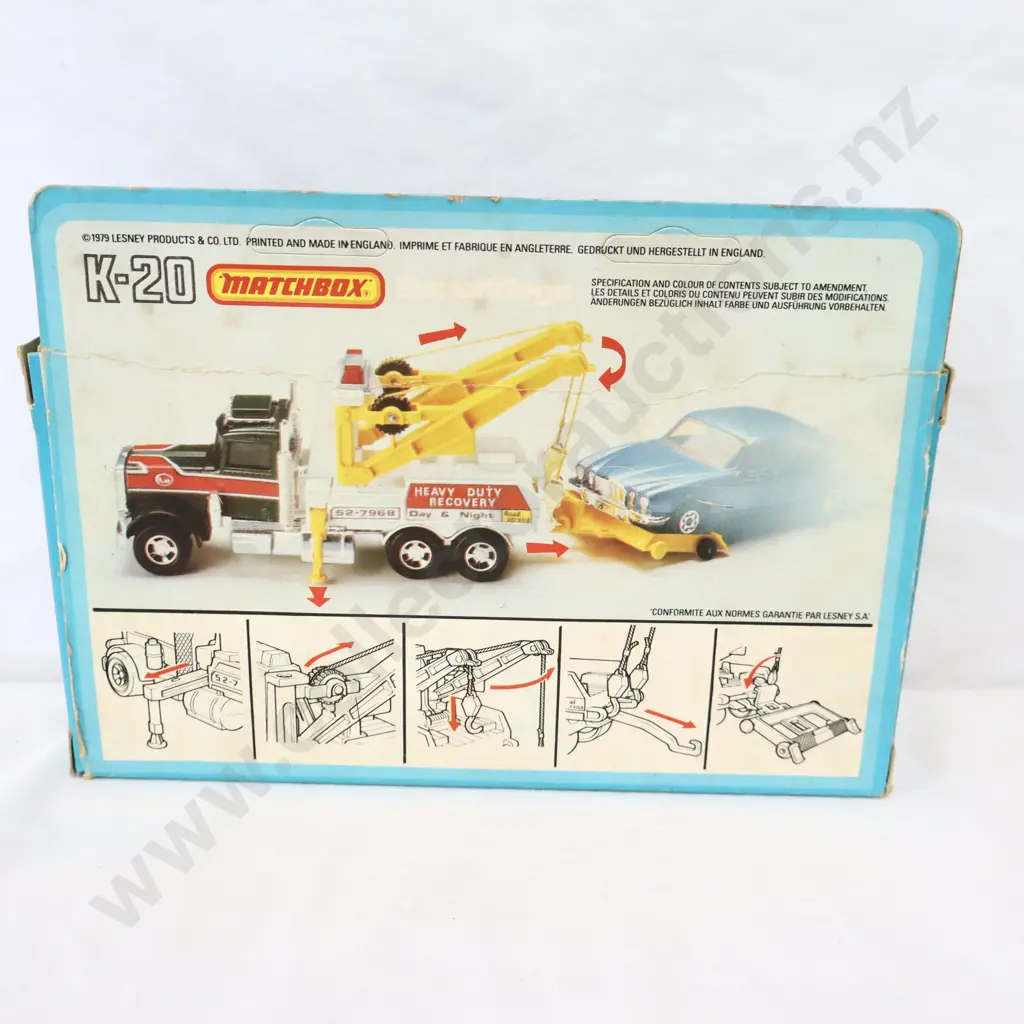 Matchbox SuperKings K-20 Wreck Truck  Image 1++
