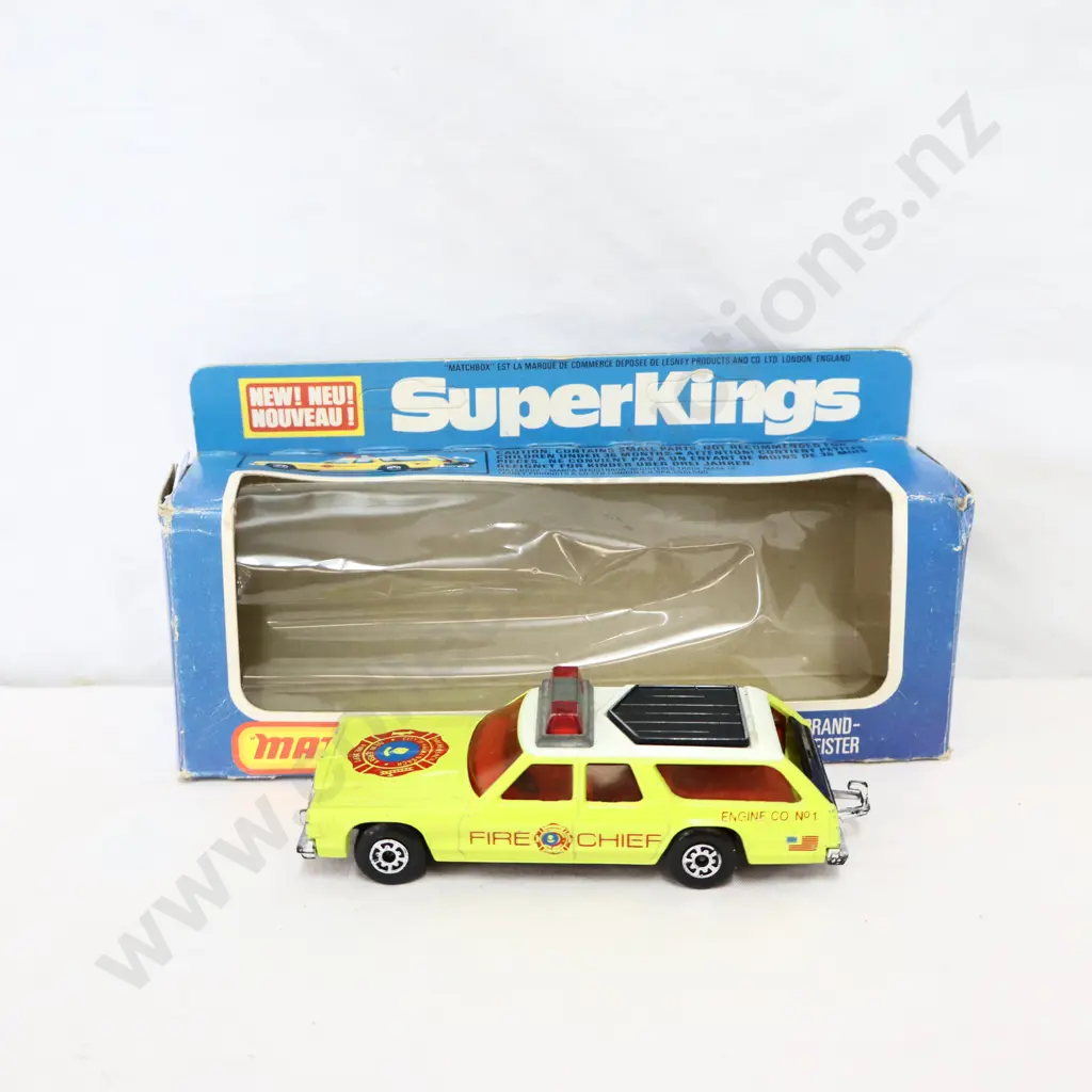 Matchbox K-67 Dodge Monaco  Fire Chief Image 1++