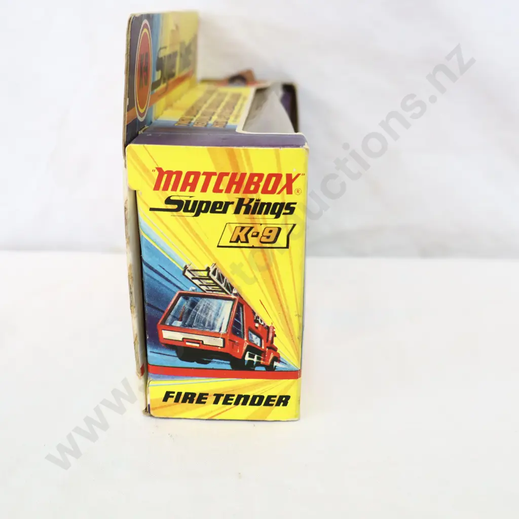 Matchbox SuperKings K-9 Fire Tender Truck  Image 1++