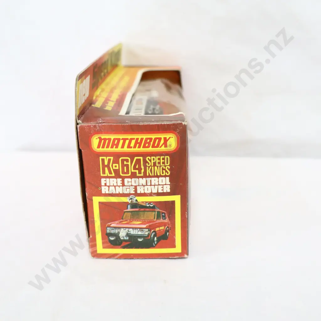 Matchbox Speed King K-64 Fire Control Range Rover  Image 1++
