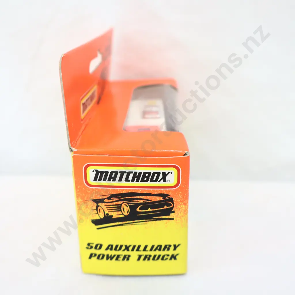 Matchbox 50 Auxilliary Power Truck Fire Rescue  Image 1++