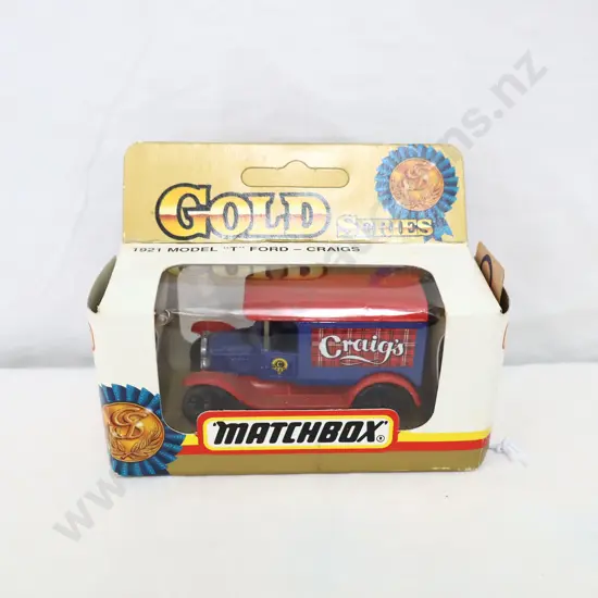 Matchbox Gold Series 1921 Model T Ford Craigs 