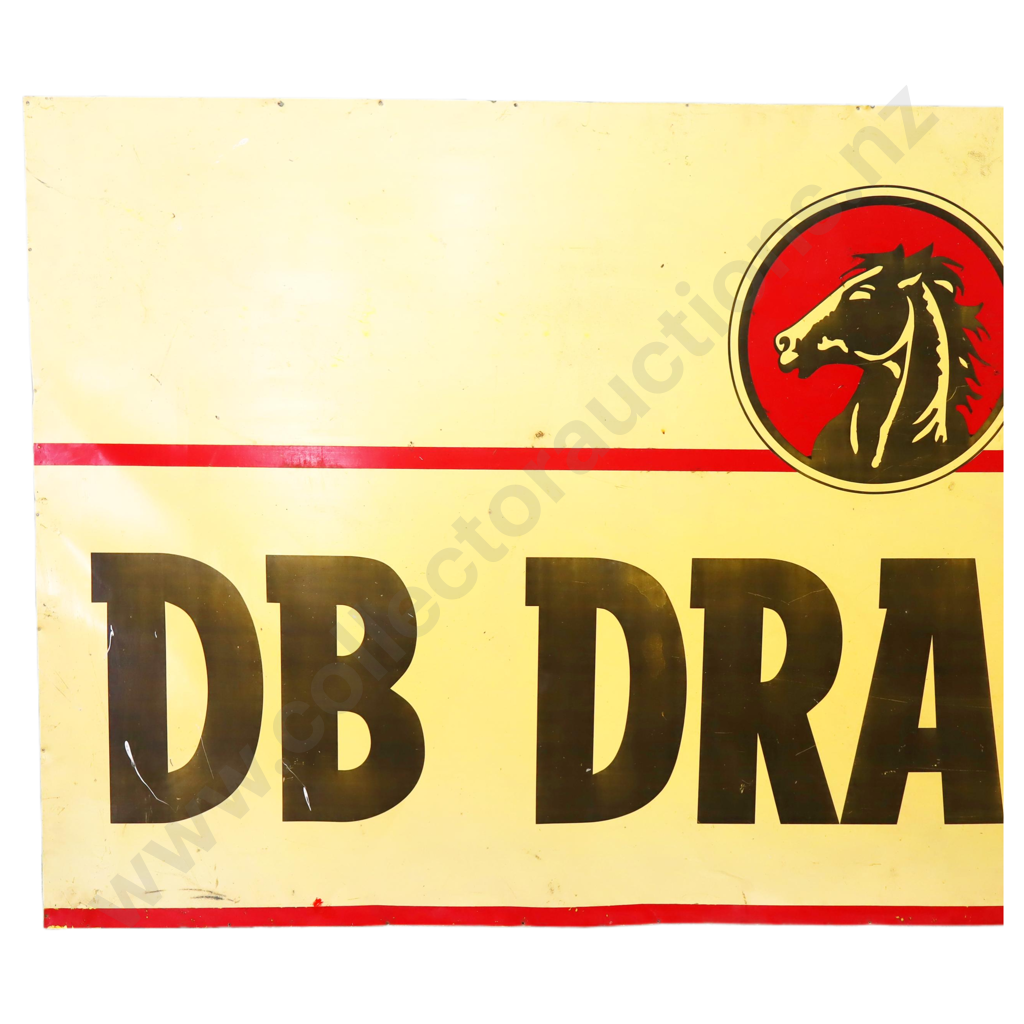 LARGE DB Draft Tin Sign Image 1++