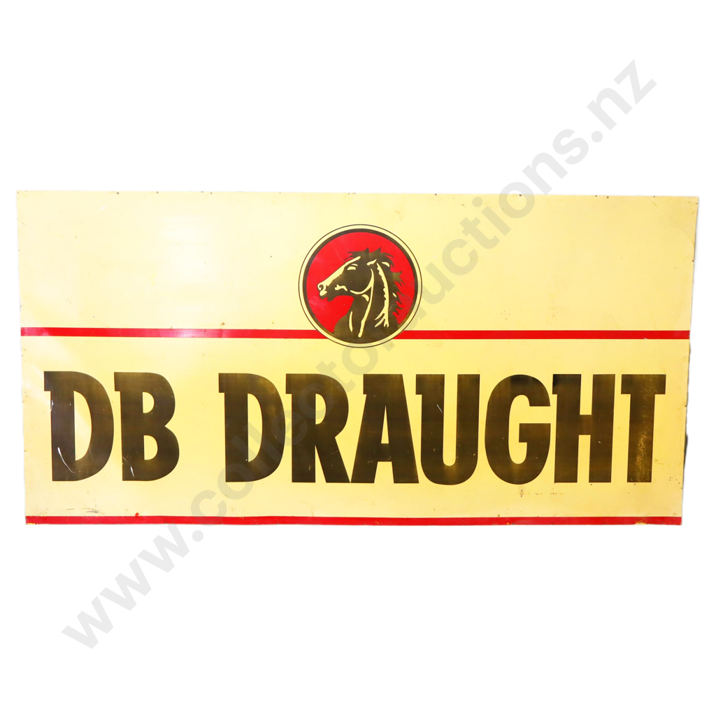 LARGE DB Draft Tin Sign Image 1++