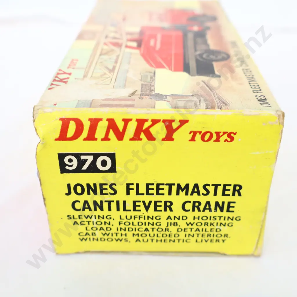 Dinky boxed Jones Fleetmaster Cantilever crane 970 Image 1++