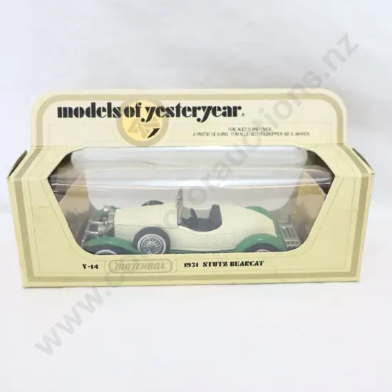 Matchbox models of yesteryear Y-14 1931 Stutz Bearcat 